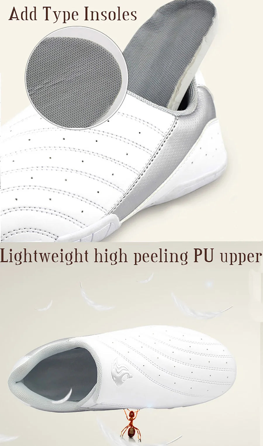 CLYFAN Breathable KungFu Boxing Taekwondo Wushu Taichi Karate Martial Arts Wrestling Martial Shoes Sneakers Children Adult