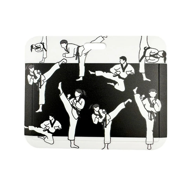 Taekwondo Neck Strap Lanyard keychain Mobile Phone Strap ID Badge Holder Rope Key Chain Keyrings Accessories Webbings Ribbons