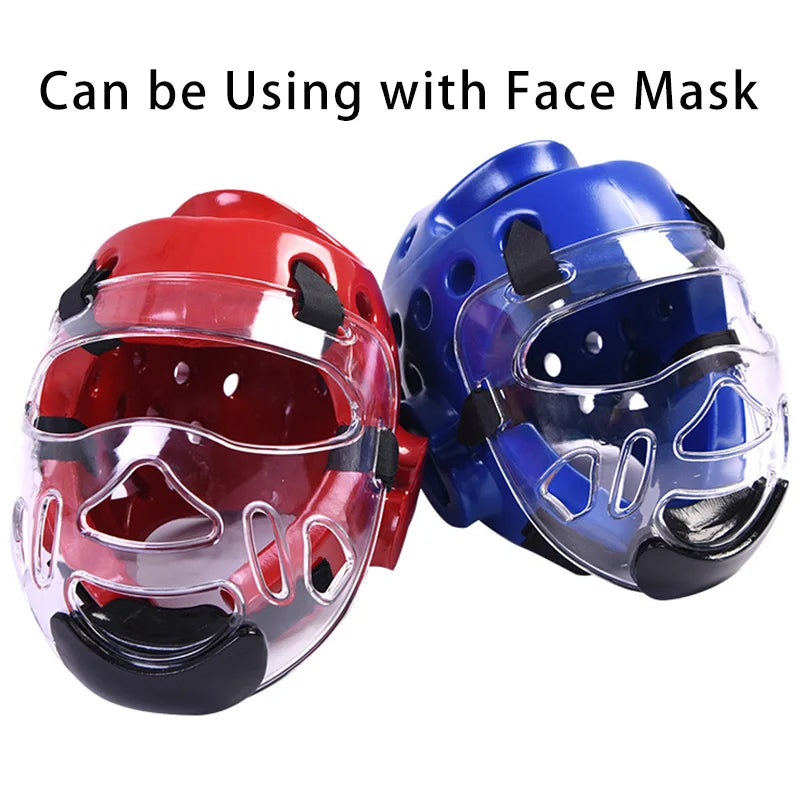 Professional Kick Boxing Sanda Mma Head Protector MMA Helmet Muay Thai Boxing Taekwondo Karate Guard Head WTF Kickboxing