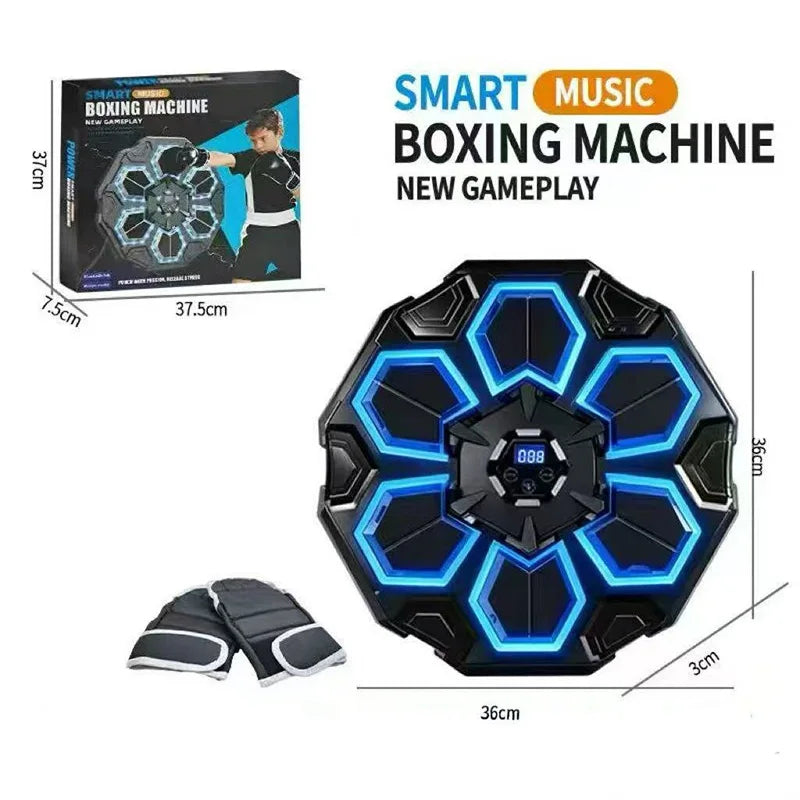New Smart Bluetooth Music Boxing Machine Gloves Boxing Training Punching Bag Boxing Equipment Muay Thai Home Gym For Adults Kids