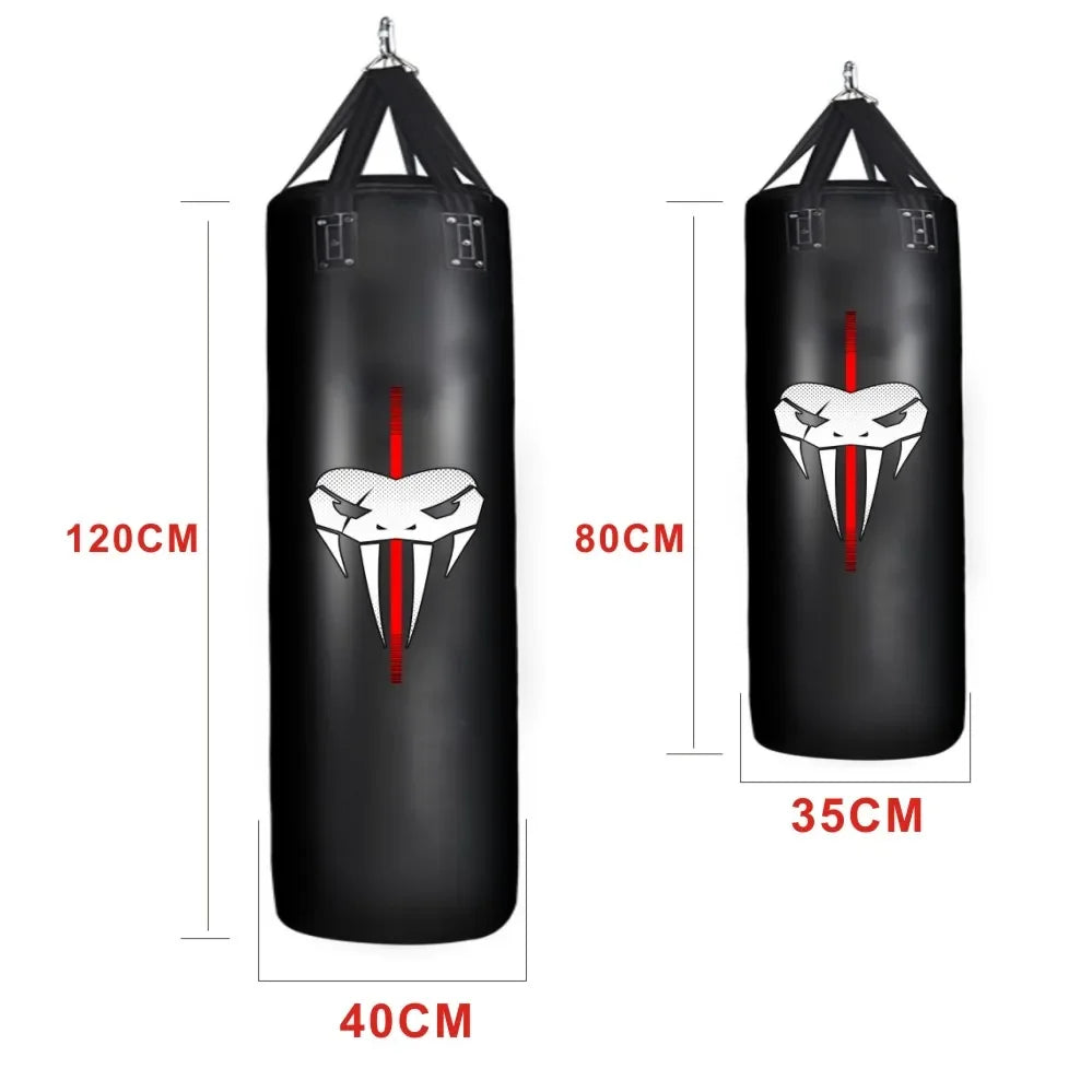 Multifunctional Bounce Back Sandbag for Martial Arts Resist-Hitting Boxing Bag with Metal Chain Hook Foldable Sports Equipment