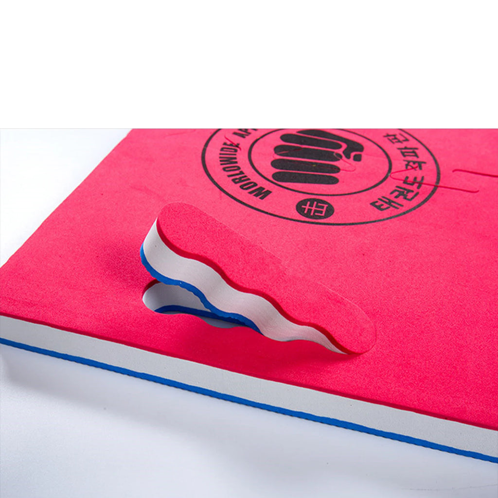 Taekwondo Breaking Board Martial Arts Equipment Boxing Equipment Rebreakable Punching Board with Handle Folding Taekwondo Board